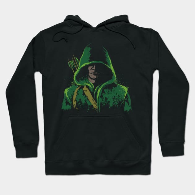 The Green Shadow Hoodie by DrMonekers